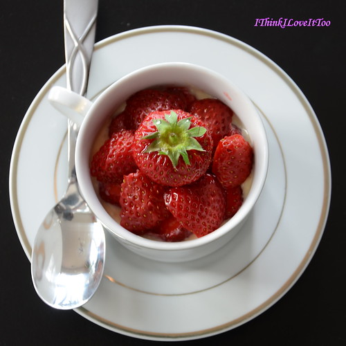 Recipes _Mango Strawberry Custard