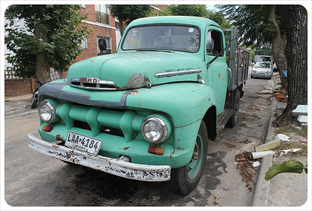 uruguay vintage ford truck