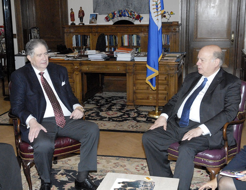 OAS Secretary General Received the President of the Supreme Electoral Tribunal of Paraguay