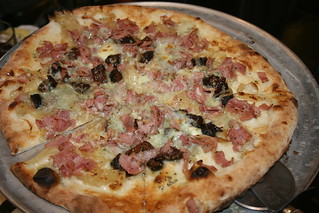 Prosciutto, Blue Cheese, Fig and Caramelized Onion Pizza