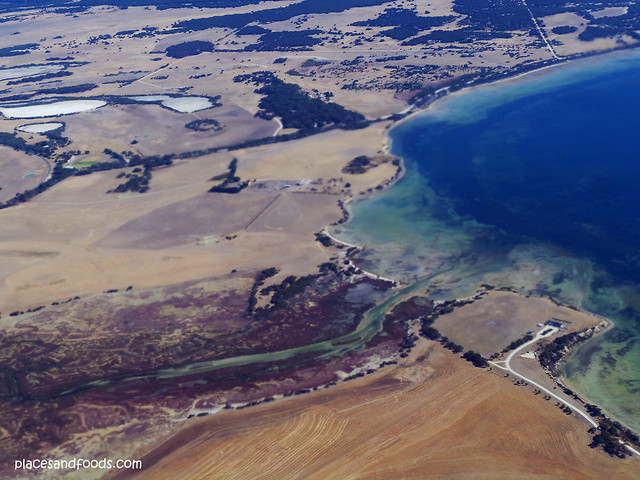 salt lakes in Kangaroo island beaches