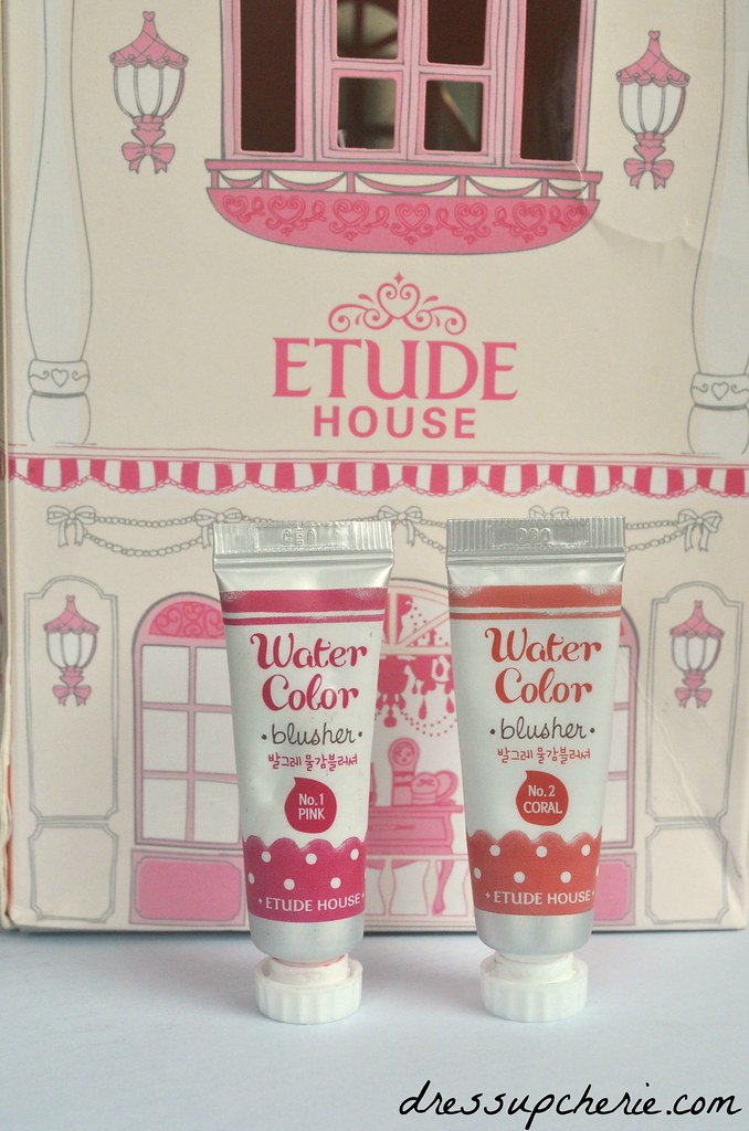 etude house watercolor blusher review pink coral