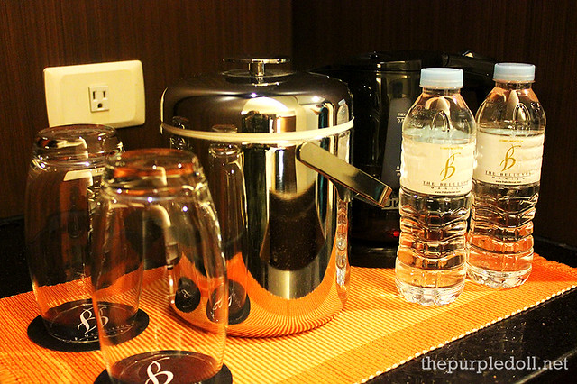 Bellevue Manila Complimentary Water and Thermos