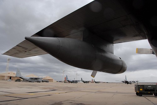 El aparcamiento sur de aviones de la Base Aérea de Zaragoza aloja los doce aviones de transporte que intervienen en el EATT13