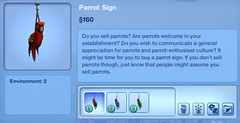 Parrot Sign