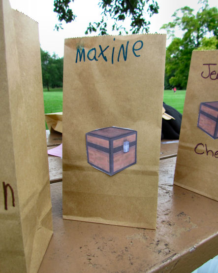 Minecraft Gift Bags
