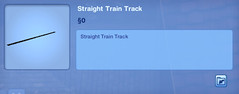 Straight Train Track