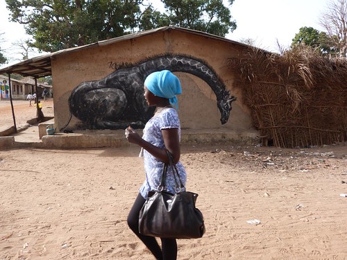ROA graffiti in Gambia