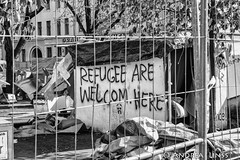 eviction...refugee-protest-camp berlin