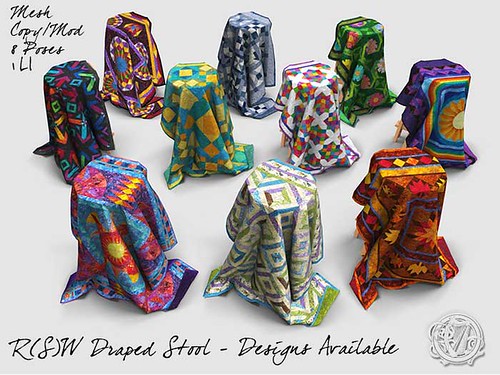 Quilt Designs used in Second Life