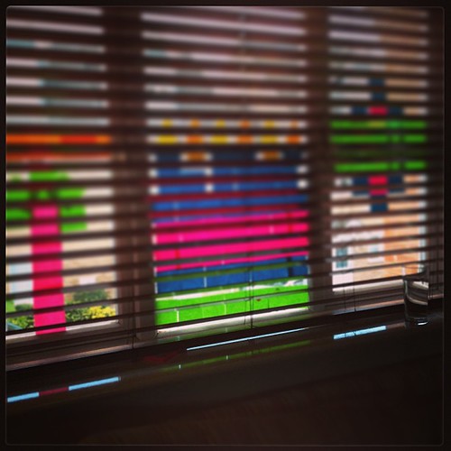 I'm rather liking our #postitnote window art #review