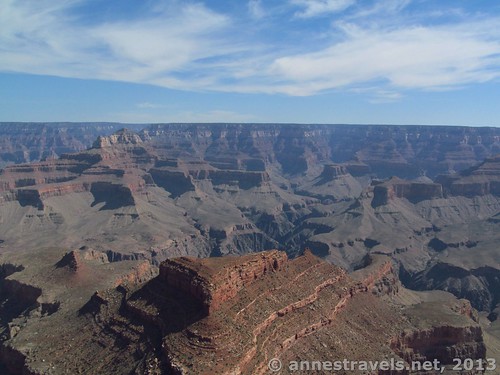 Newton Butte as seen from Shoshone Point, Grand Canyon National Park, Arizona