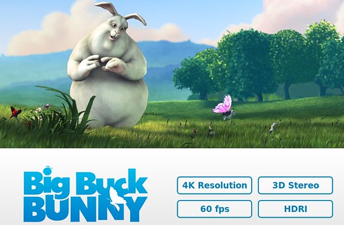 4K-ban a Big Buck Bunny