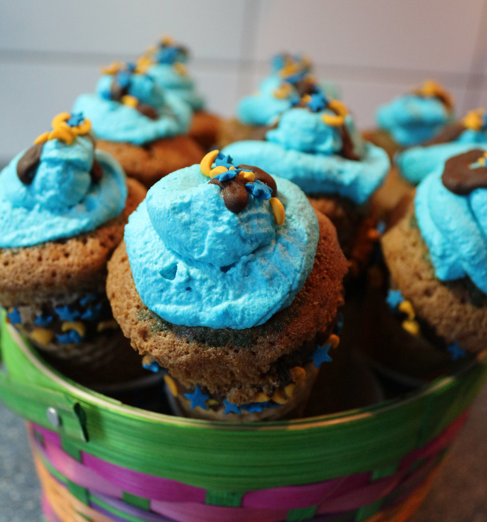 Eiswaffel-Cupcakes