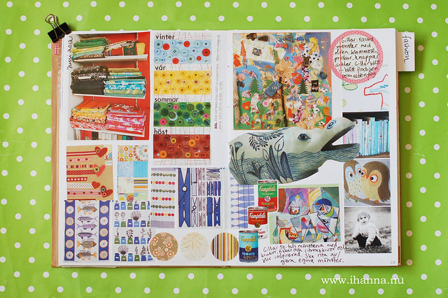 Glue Book: Fabric collections