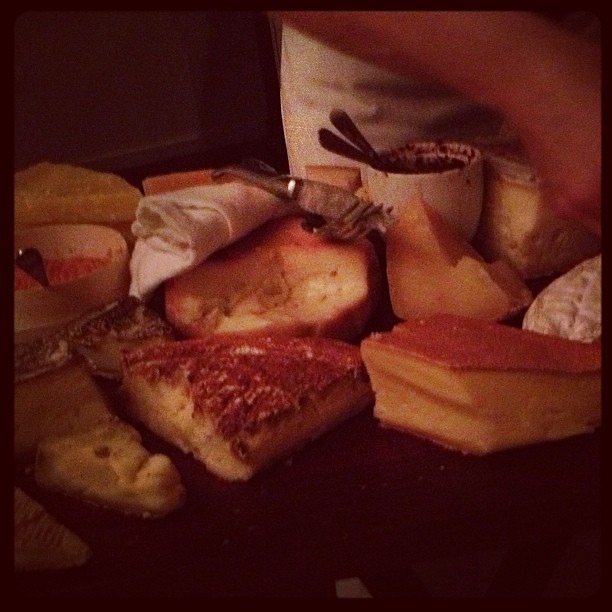 That is all cheese. YES.