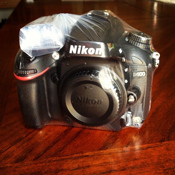 My #Nikon is Back from Nikon Service. Hoping no more sensor issues. #d600