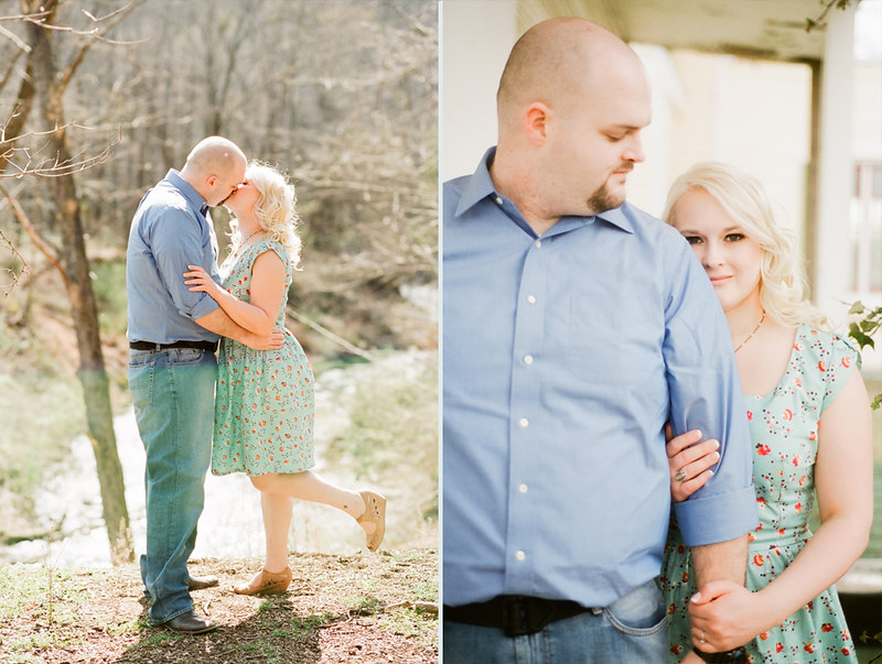 Madison and Paul - Him and Honey - Nashville Tennessee Film Portrait Photography