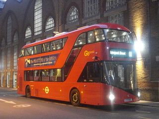 London General LT62 on Route 11, Liverpool Street