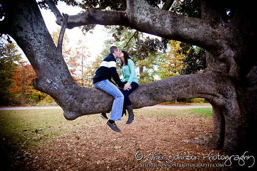 Brittany & Chris Piedmont Park Engagement Photo Session