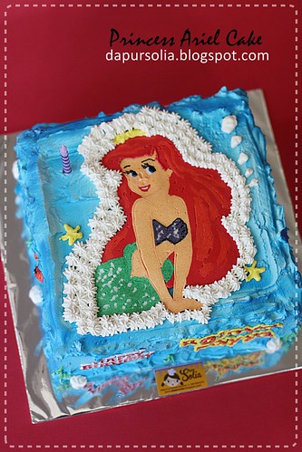 Princess Ariel Cake
