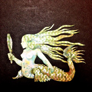 Papercut Mermaid