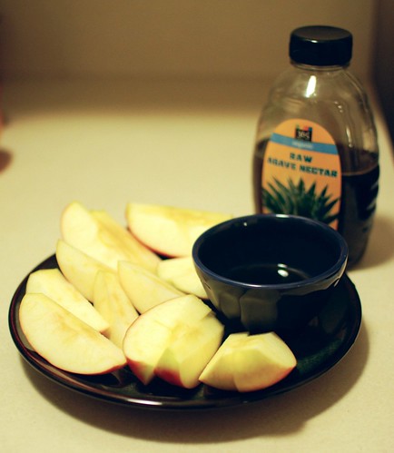 Apples and Agave Nectar