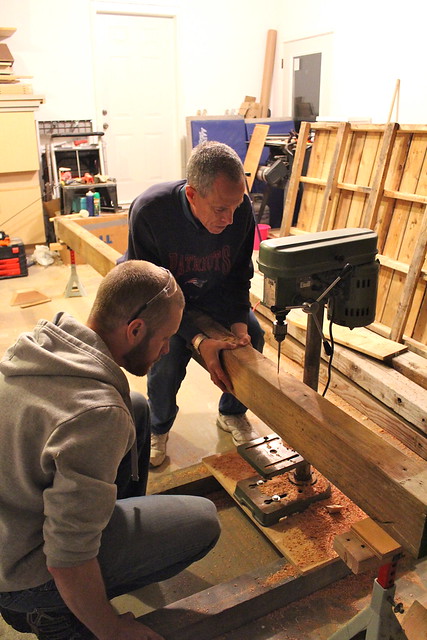 Building our 12 Foot Dining Table