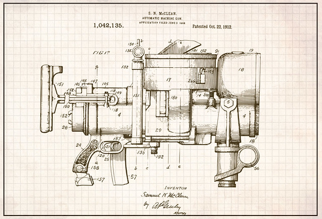 machine gun patent