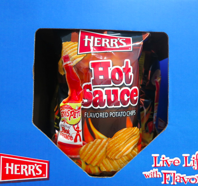 Texas Pete Hot Sauce: Odd Flavored Potato Chips by Herr's