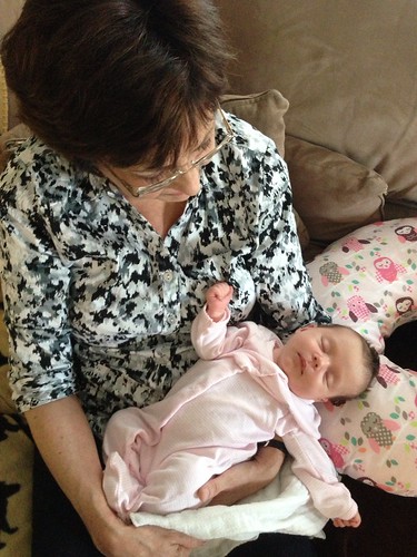 Grandma with Evelyn