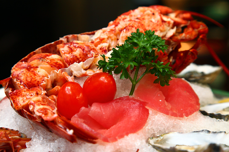 Lobster-Tuna-Sashimi