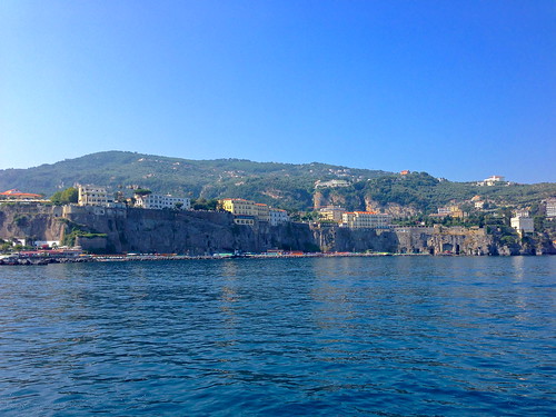 Cruising Along the Amalfi Coast, Italy