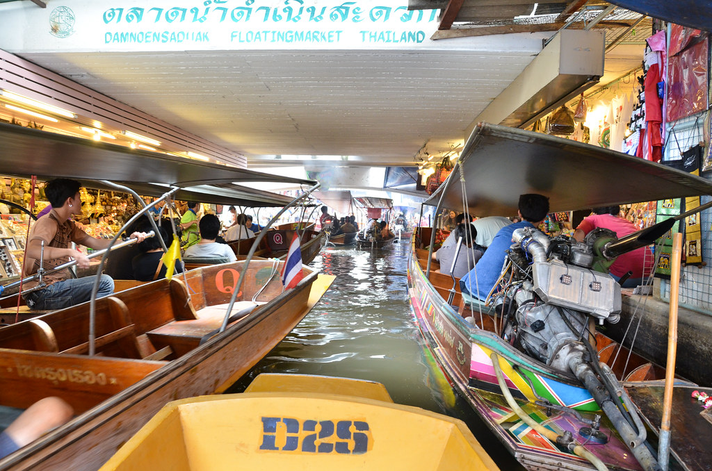 Damnoen Saduak Floating Market 曼谷丹能沙都水上市场