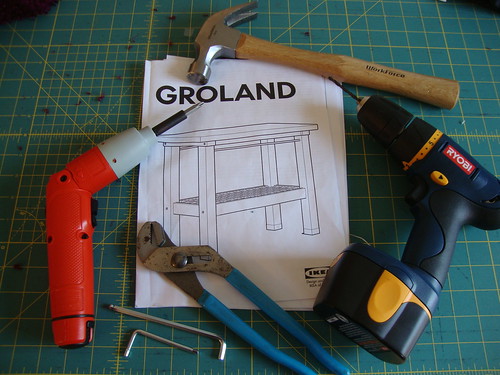 what you need to put together the Ikea Groland