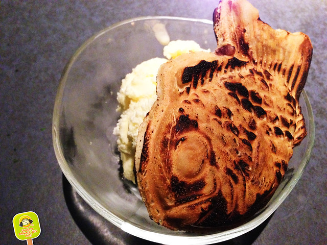 Yakiniku Gen - taiyaki with mascarpone ice cream