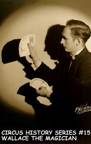 WALLACE THE MAGICIAN (Small) by CIRCUS PHOTO CENTRAL
