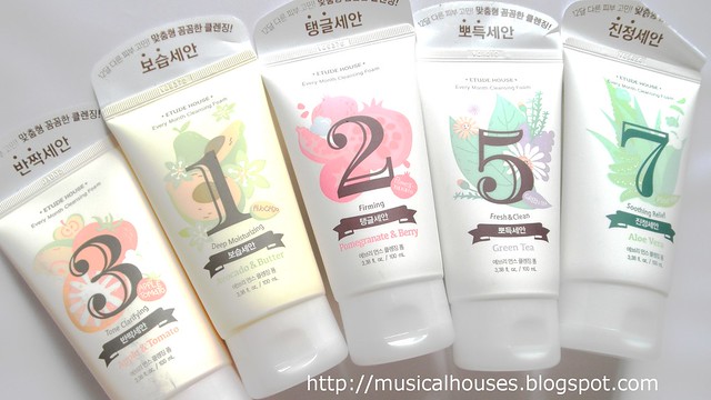 Etude House Every Month Cleansing Foam 1