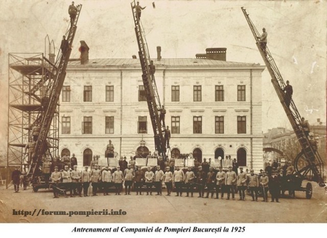 Pompieri Bucuresti 1925