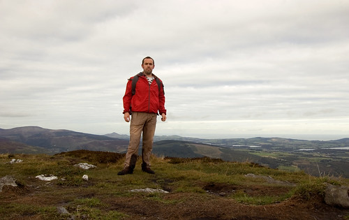 At the summit of Scarr