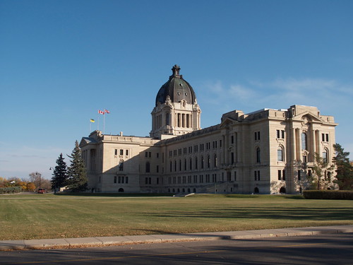 Saskatchewan Legislature, from the West