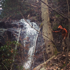 Clark at Double Culvert Branch Falls 
