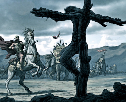 milesteves-Ancient-Crucifixion