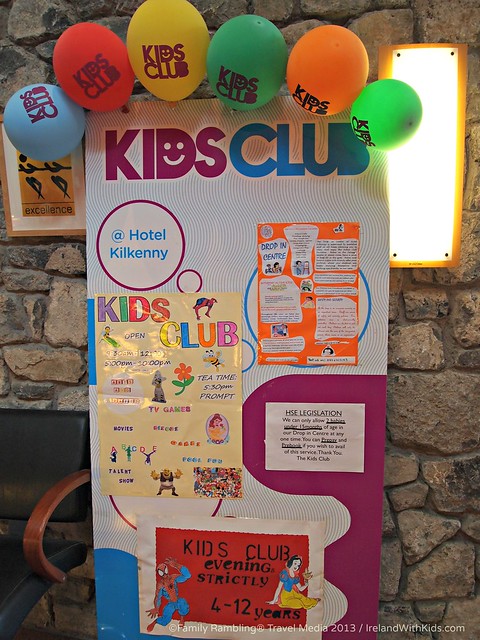 Kids Club at Hotel Kilkenny
