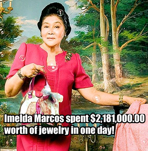 Marcoses plunder and corruption