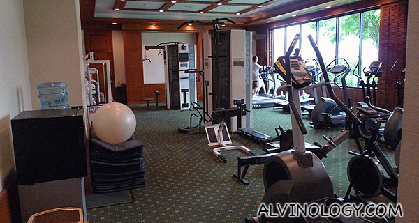 Hotel gym