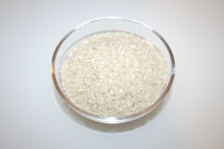 01 - Zutat Risotto-Reis / Ingredient risotto rice