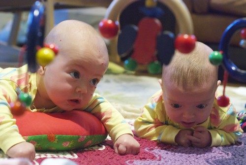 Tummy Time is More Fun with a Friend