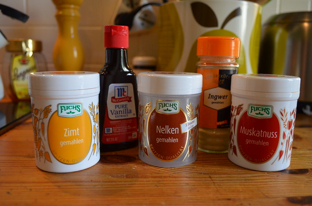 Pumpkin spice syrup spices
