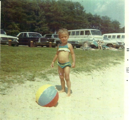 Fun in the sun at Holliday Lake in 1968